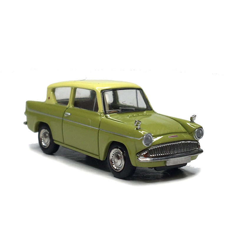 Ford Anglia, vert, beige, 1959 - BREKINA 19336 - HO 1/87