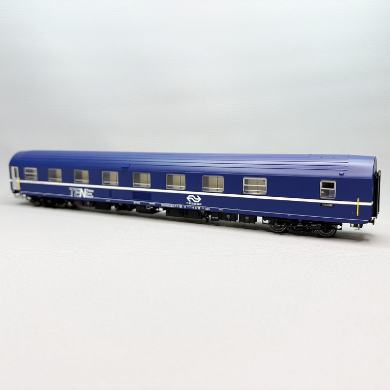 Lsmodels 44191 - Voiture-lits type WL T2s, livrée bleue toit bleu, TEN, NS