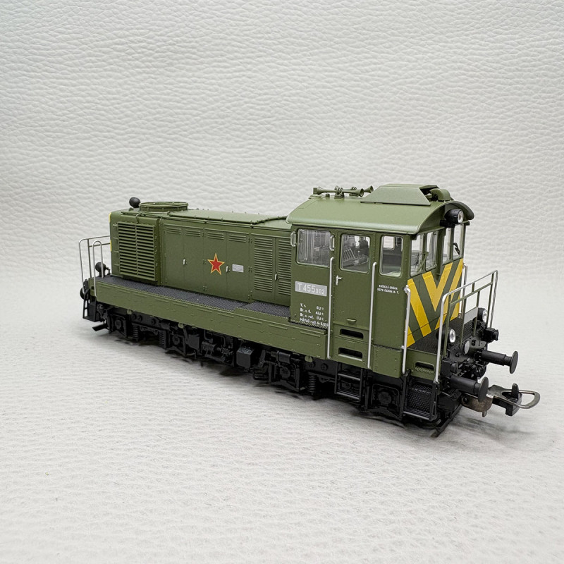 PIKO 52385 - Locomotive diesel T 455.002, livrée d'origine, CSD