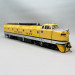 PIKO 97837 - Locomotive diesel hydraulique KM ML4000, N°9022, version modifiée, SOUTHERN PACIFIC