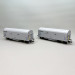 PIKO 28344 - Coffret de 2 wagons bâchés type Shimmns, ATIR Rail / ArcelorMittal