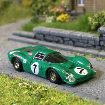Ferrari 330P3, Kyalami 67, David Piper, Dick Attwood - BREKINA 22907 - HO 1/87