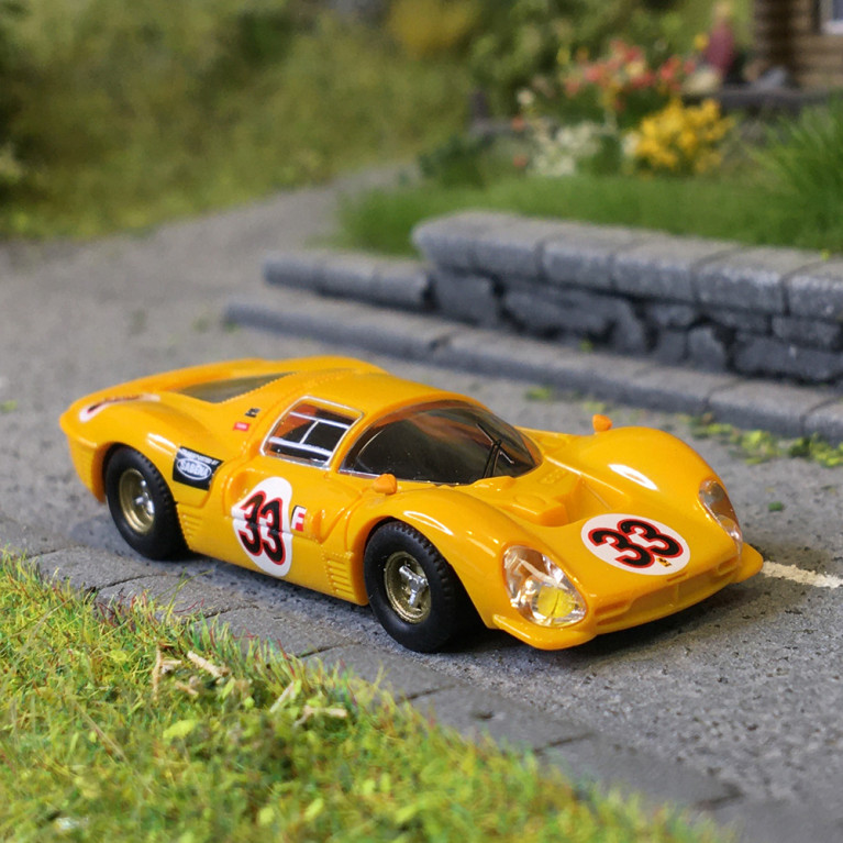 Ferrari 330P3, Daytona 67, W.Mairesse, J.Blaton - BREKINA 22908 - HO 1/87
