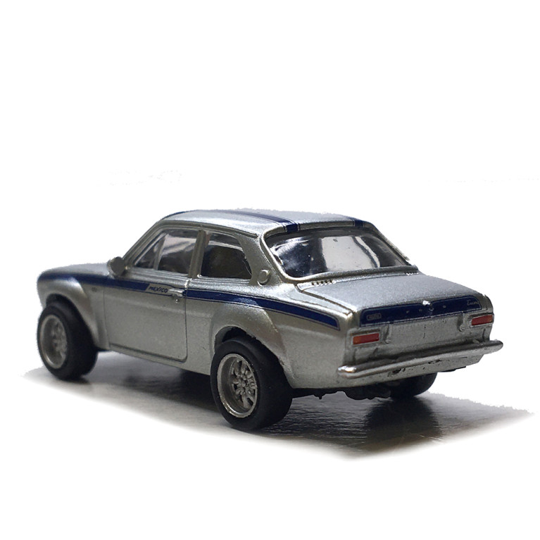 Ford Escort MKI RS 1600, Mexico, argent, 1970 - BREKINA 19072 - HO 1/87