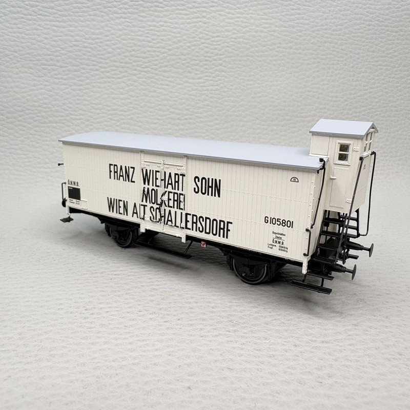 Wagon frigorifique Franz Wiehart Sohn Molkerei, Ö.N.W.B., Ep. I - BRAWA 51166 - HO 1/87