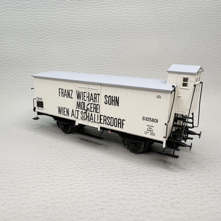 Wagon frigorifique Franz Wiehart Sohn Molkerei, Ö.N.W.B., Ep. I - BRAWA 51166 - HO 1/87