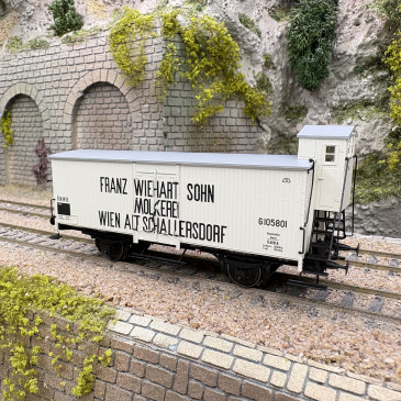 Wagon frigorifique Franz Wiehart Sohn Molkerei, Ö.N.W.B., Ep. I - BRAWA 51166 - HO 1/87