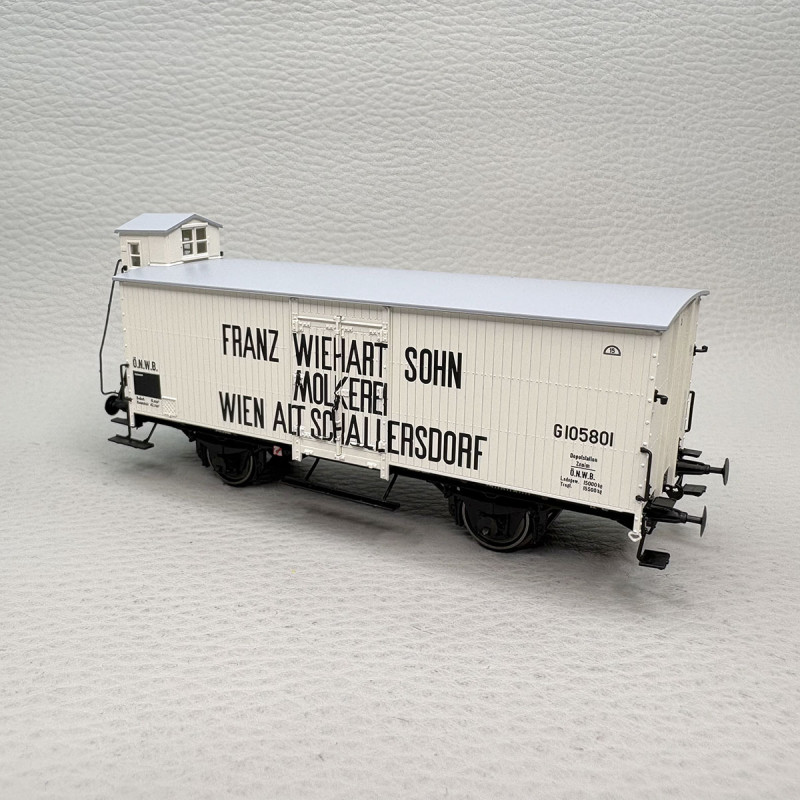 Wagon frigorifique Franz Wiehart Sohn Molkerei, Ö.N.W.B., Ep. I - BRAWA 51166 - HO 1/87