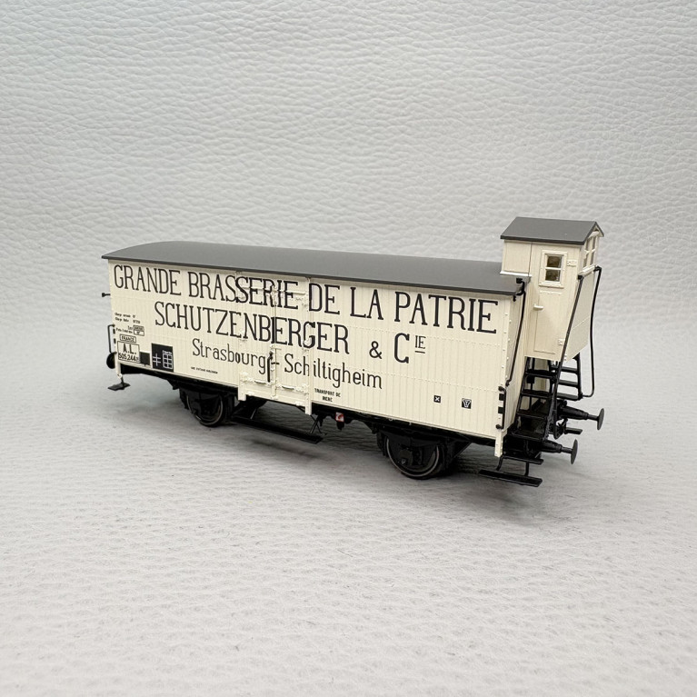 Wagon à bière Brasserie Schutzenberger, A.L., Ep. I - BRAWA 51205 - HO 1/87