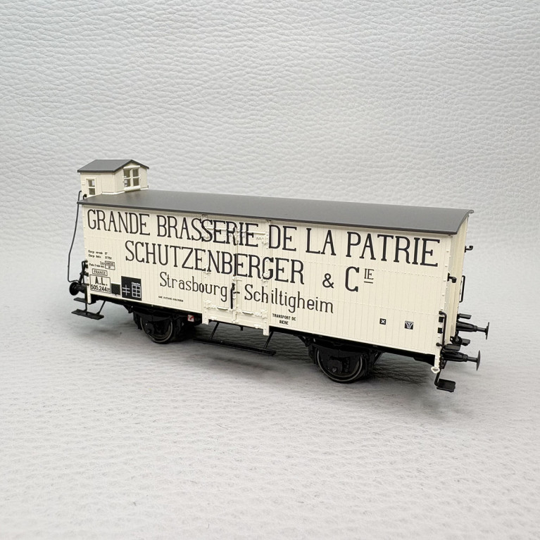Wagon à bière Brasserie Schutzenberger, A.L., Ep. I - BRAWA 51205 - HO 1/87