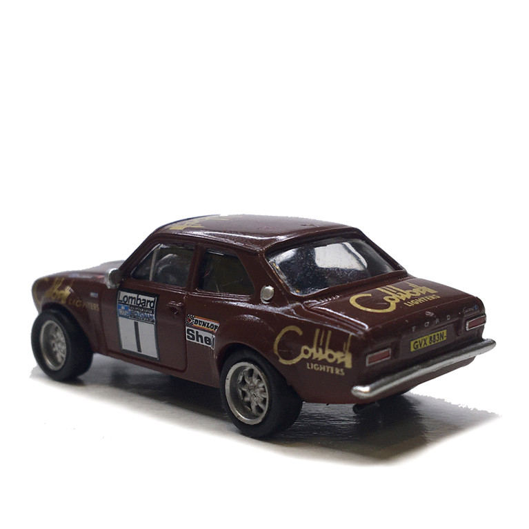 Ford Escort MKI RS 1600,Rallye RAC Daily Lombard, 1974, n1, Timo Mäkinen, Henry Liddon - BREKINA 19078 - HO 1/87