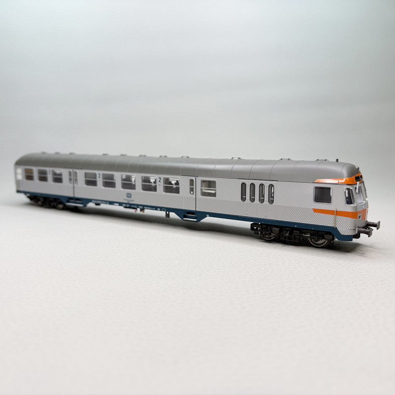 Voiture pilote Silberling BDnf 735 Karlsruher Kopf, DB, Ep. IV - ROCO 6200163 - HO 1/87