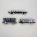 Coffret 3 wagons de marchandises CFL, Ep. III - ROCO 6600258 - HO 1/87