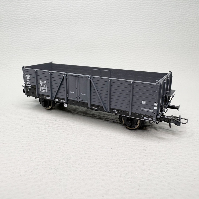 Coffret 3 wagons de marchandises CFL, Ep. III - ROCO 6600258 - HO 1/87