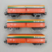 Coffret 3 wagons trémie Fals déchargement automatique Pol-Miedź Trans PMT, Ep. VI - ROCO 6600218 - HO 1/87