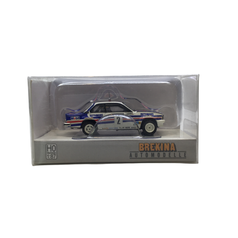 Opel Ascona B 400, n2, Rallye Monte Carlo, 1982, Walter Röhri, Christian Geitsdörfer - BREKINA 20774 - HO 1/87