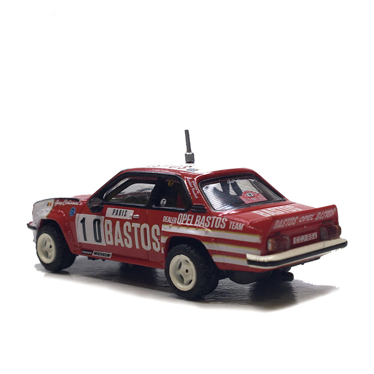 Opel Ascona B 400, n10, Rallye Monte Carlo, 1982, Guy Colsoul, Alain Lopes - BREKINA 20776 - HO 1/87