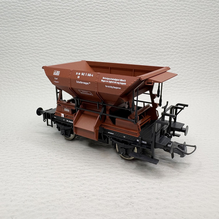 Coffret 3 wagons trémie à ballast Talbot, DB, Ep. IV - ROCO 6600269 - HO 1/87