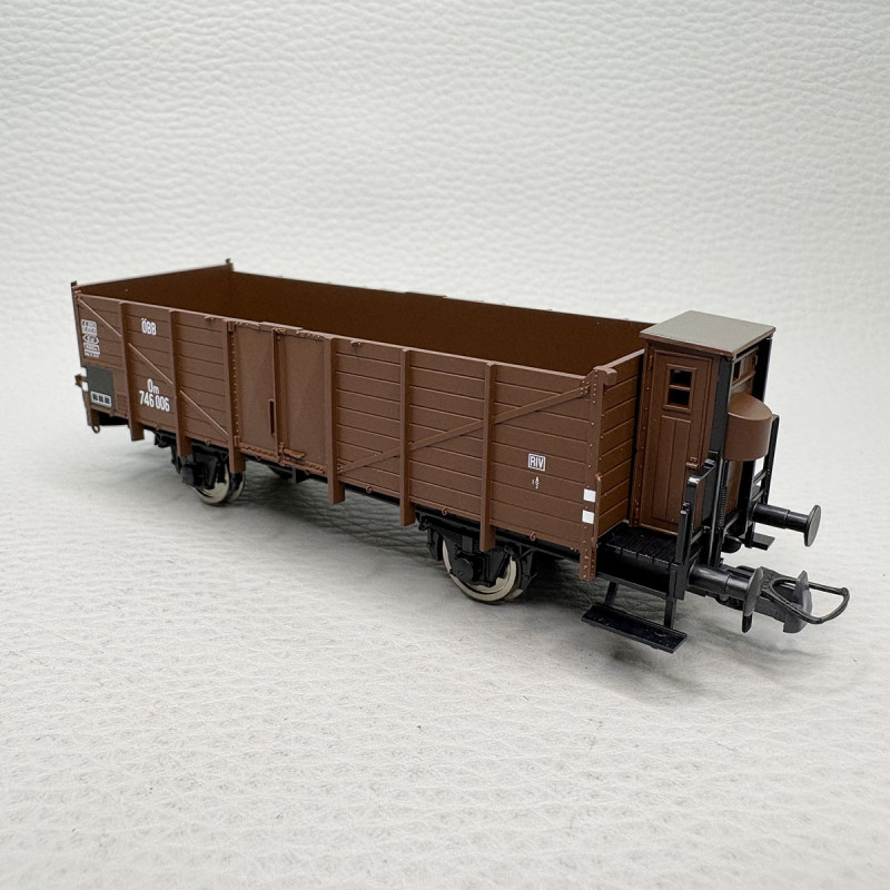 Coffret 3 wagons de marchandises ouverts ÖBB, Ep. III-IV - ROCO 6600250 - HO 1/87