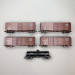 Coffret 5 wagons de marchandises US Southern Pacific, Ep. III - MÄRKLIN 45667 - HO 1/87