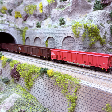 Coffret 3 wagons tombereaux Eanos-x DB AG, Ep. VI - MÄRKLIN 47188 - HO 1/87