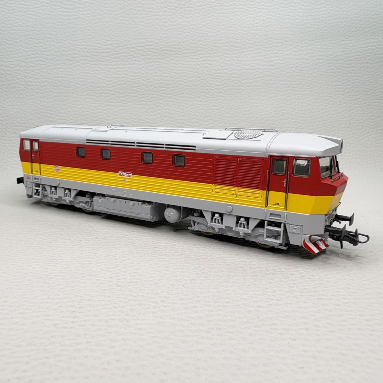 Locomotive diesel T 478 2079 Bardotka ČSD, Ep. IV - ROCO 7300090 / 7310090 - HO 1/87