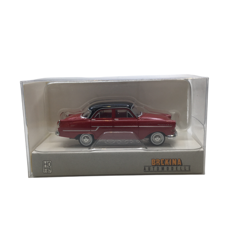Opel Kapitän, rouge, noir, 1956