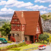 Moulin à vent avec roue de moulin - Faller 232134 - N 1/160