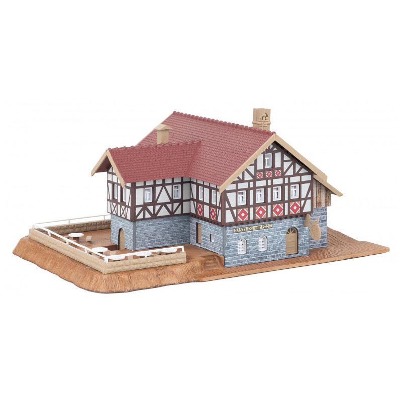 Auberge Zur Post avec jardin de bière - Faller 232138 - N 1/160