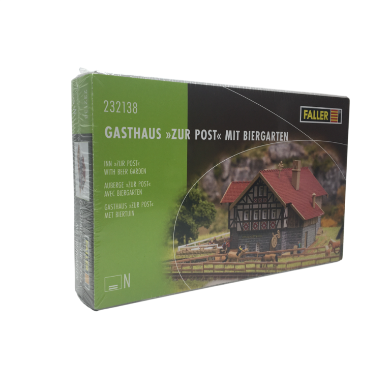 Auberge Zur Post avec jardin de bière - Faller 232138 - N 1/160