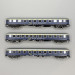 Coffret Set 1 voitures express Am et ABm Suisse Train Bleu compagnie privée, Ep. VI - FLEISCHMANN 6260078 - N 1/160