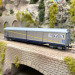 Wagon à parois coulissantes type Habis EVS livrée argentée SNCF, Ep. IV - JOUEF HJ6300 - HO 1/87