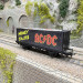 Wagon porte-conteneurs AC/DC Moneytalks édition collector Start up - MÄRKLIN 44832 - HO 1/87
