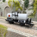 Wagon-citerne 2 essieux chaudière rivetée Zeller+Gmelin GmbH DB, Ep. IV - MÄRKLIN 46479 - HO 1/87