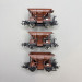 Coffret 3 wagons trémies à ballast Talbot DRB, Ep. II - ROCO 6600265 - HO 1/87