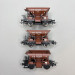 Coffret 3 wagons trémies à ballast Talbot DRB, Ep. II - ROCO 6600265 - HO 1/87