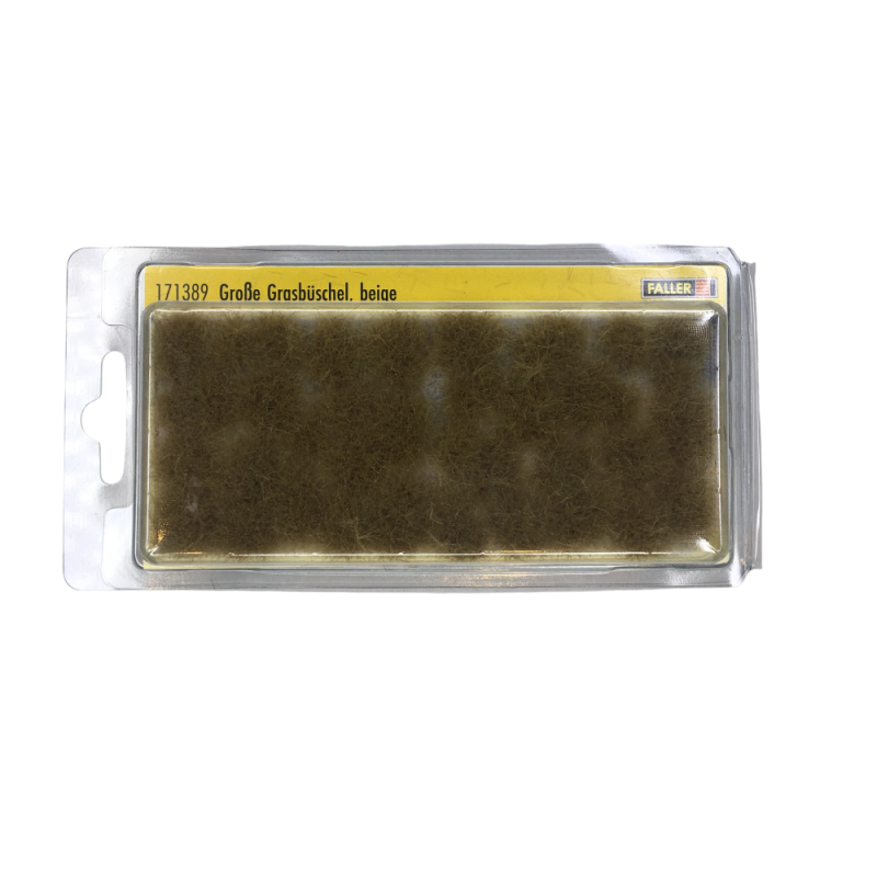 Grandes touffes d'herbe, beige - FALLER 171389