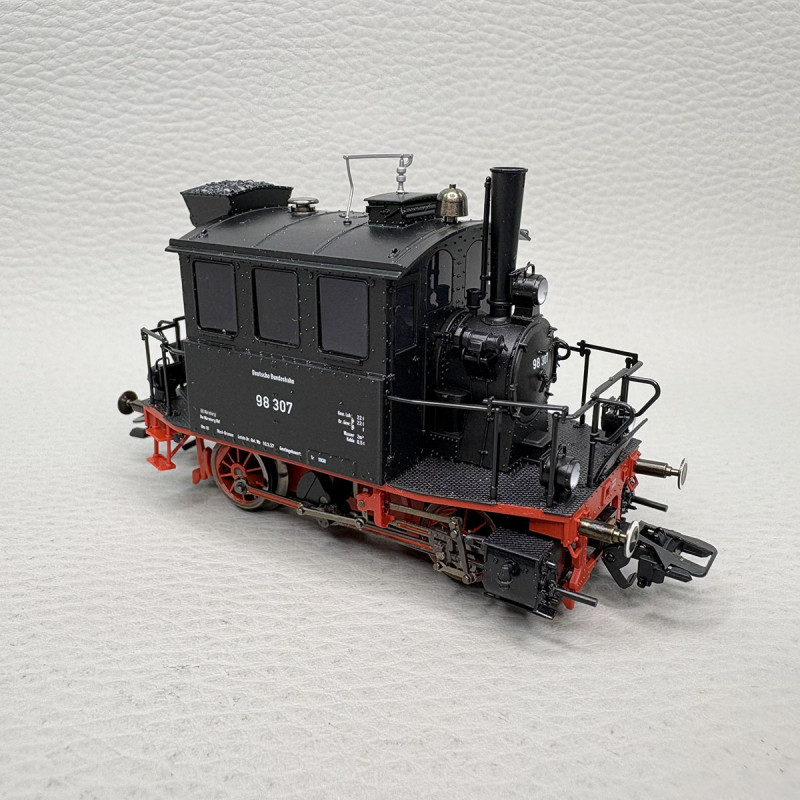 Coffret Spalter Bockl locomotive BR 98.3 Glaskasten et 3 voitures bavaroises DB, Ep. III - MÄRKLIN 26619 - HO 1/87