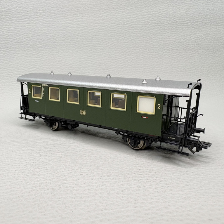 Coffret Spalter Bockl locomotive BR 98.3 Glaskasten et 3 voitures bavaroises DB, Ep. III - MÄRKLIN 26619 - HO 1/87