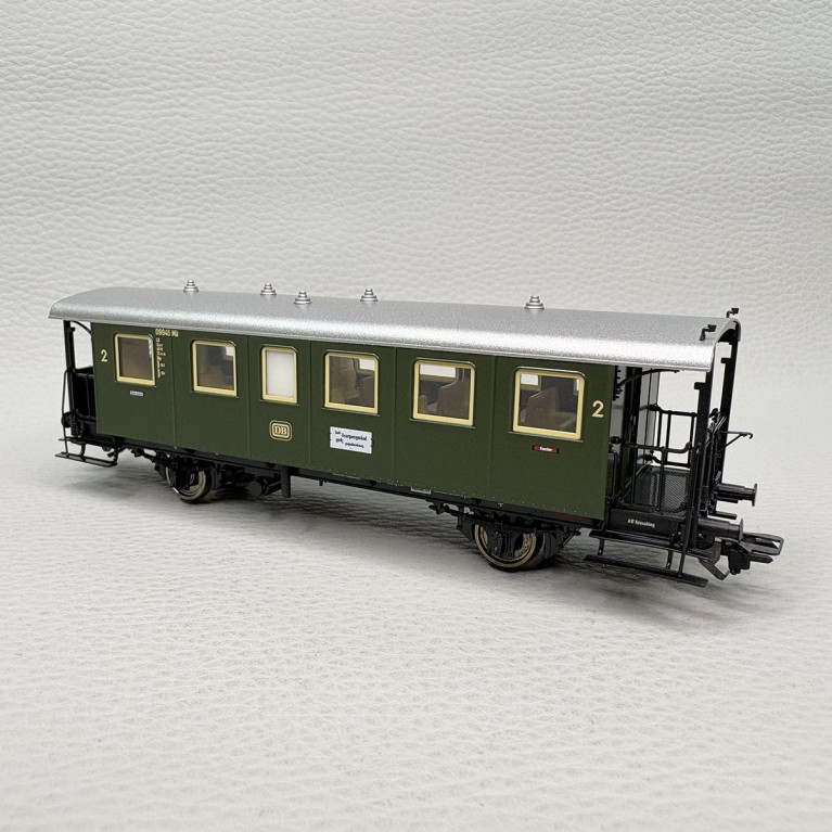 Coffret Spalter Bockl locomotive BR 98.3 Glaskasten et 3 voitures bavaroises DB, Ep. III - MÄRKLIN 26619 - HO 1/87