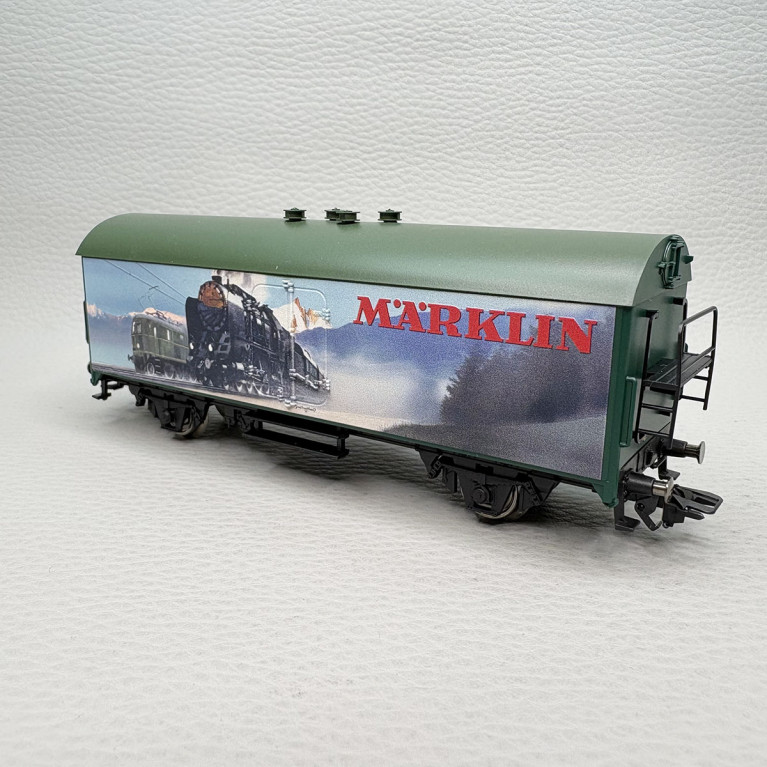 Wagon couvert Märklin Katalogwagen 1938 wagon frigorifique Ibopqs illustration catalogue - MÄRKLIN 45909 - HO 1/87