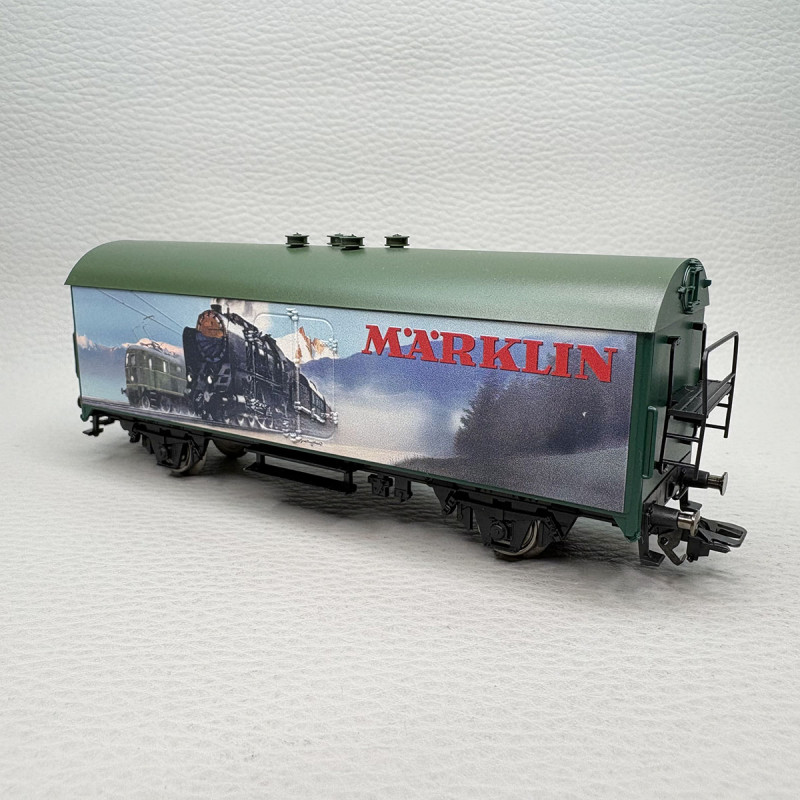 Wagon couvert Märklin Katalogwagen 1938 wagon frigorifique Ibopqs illustration catalogue - MÄRKLIN 45909 - HO 1/87