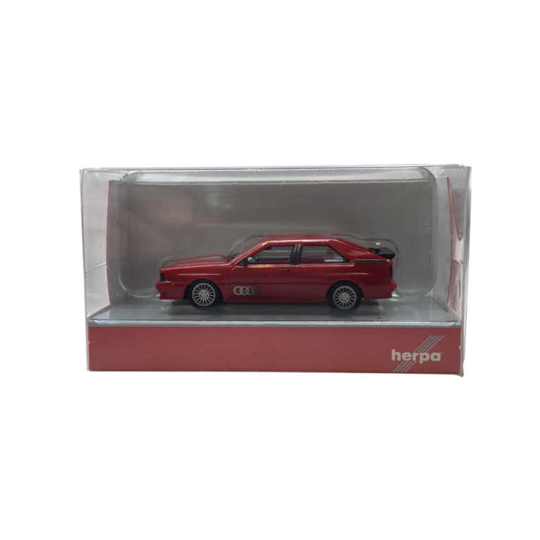 Audi Ur-Quattro, rouge - HERPA 023337 - HO 1/87