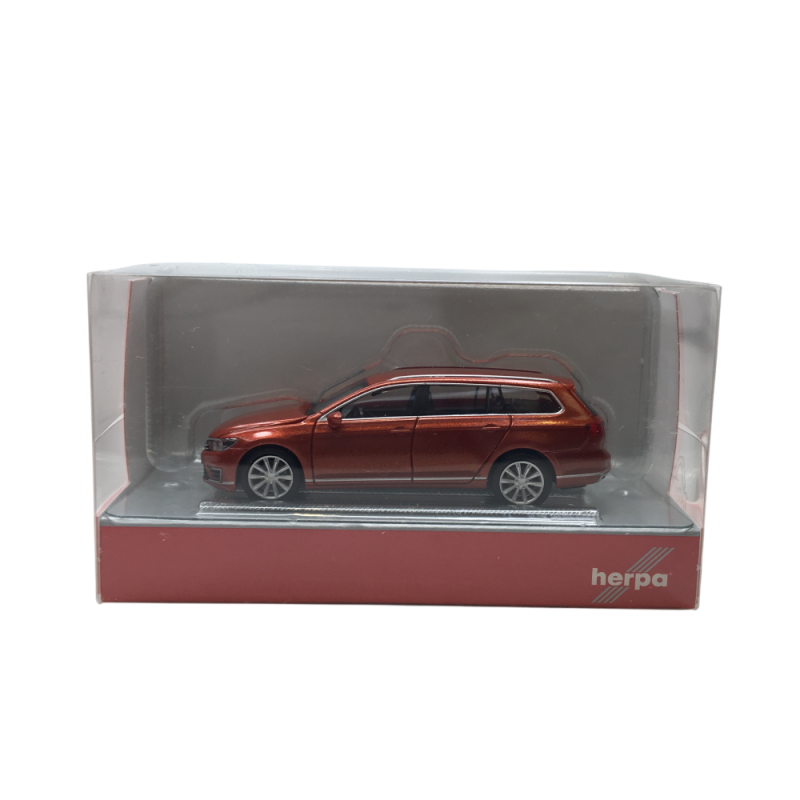 Volkswagen Passant, Variant GTE hybrid, orange - HERPA 038980-002 - HO 1/87