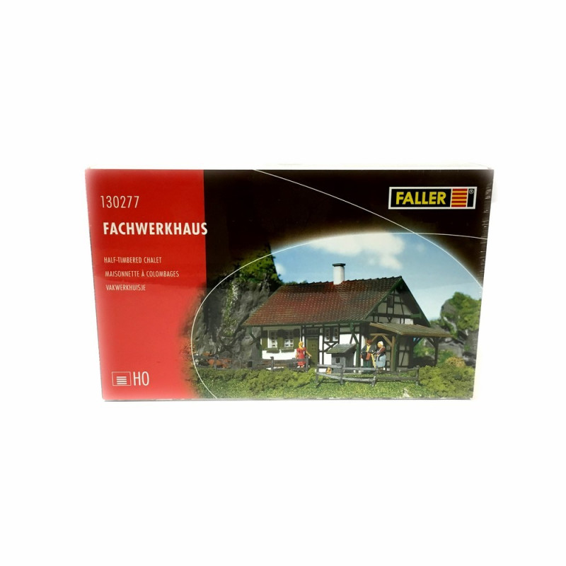 Maquette De Maison à Colombages Caserne De Pompiers FALLER - Avec Son - Échelle HO