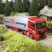 MAN TGX GX, camion semi-remorque bâché, Hebeis transporte - HERPA 320498 - HO 1/87
