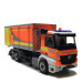 Mercedes Benz Arocs M, brigade des pompiers de Paderborn - HERPA 098854 - HO 1/87