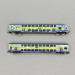 Coffret Touristik 2, voitures 2 niveaux DBpza 753.5 et DBpbzfa 765.6 DB AG, Ep. VI - MÄRKLIN 87307 - Z 1/220