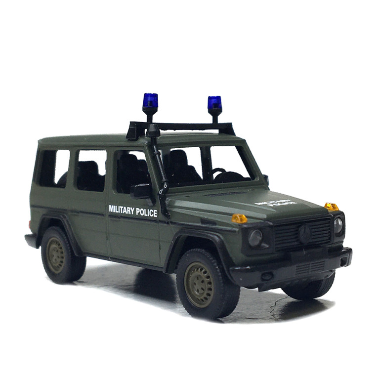 Mercedes Benz, G-CLASS 90, Police militaire - BUSCH 51444 - HO 1/87
