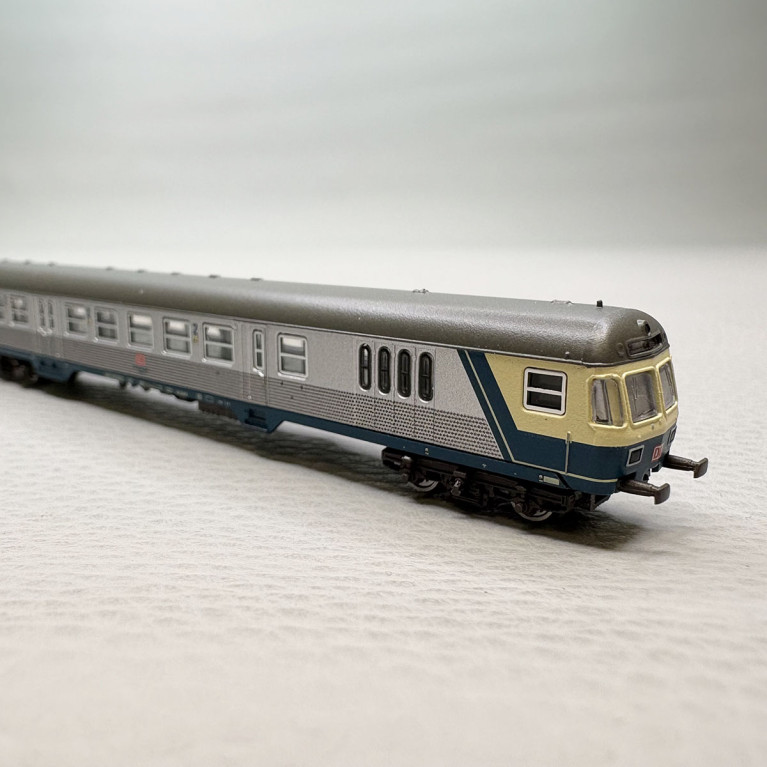Coffret Karlsruher Kopf 3 voitures Silberlingen Bn 719 ABn 703 BDnrzf 740 DB AG, Ep. V - MÄRKLIN 87183 - Z 1/220